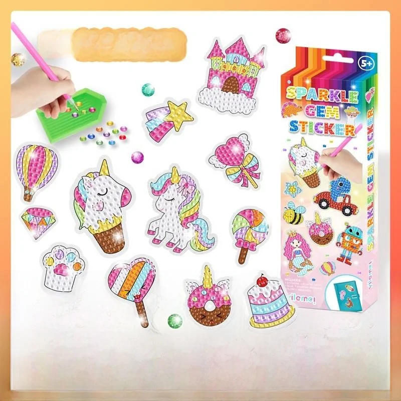 

Детская алмазная живопись ручной работы «сделай сам», вышивка крестиком, домашняя ткань, художественная ткань, принц, лазерная пленка, наклейки, сумка через плечо