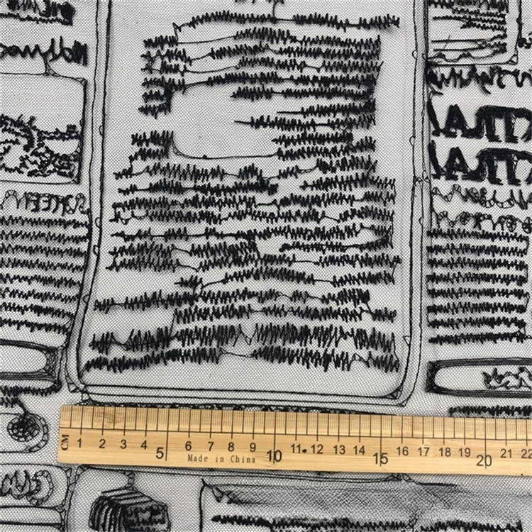 صحيفة فرنسية عالية الجودة والنسيج الشبكي المطرز الدوري، ملابس عصرية أفريقية قماش دانتيل مطرز ذاتي الصنع