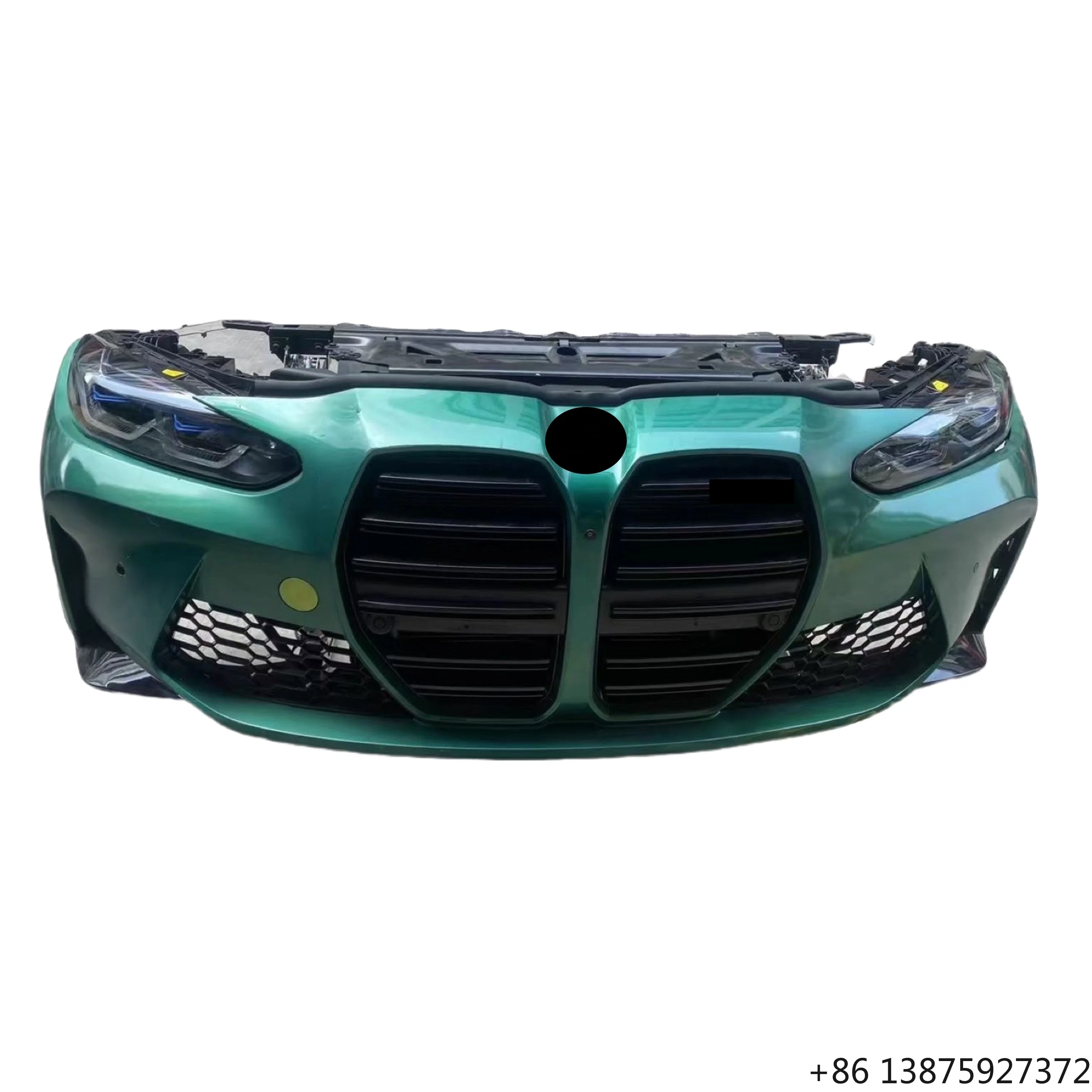 

Suitable for M3 M4 G80 G82 G83 Front Bumper Body Kit Grille Grill Radiator Fan Headlight Fender Hood Set