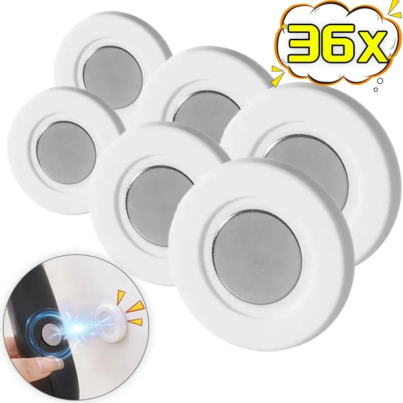 

Прочные магнитные крючки, настенный магнитный держатель для пульта дистанционного управления, крючки для хранения наклеек на холодильник, органайзер для дома и офиса