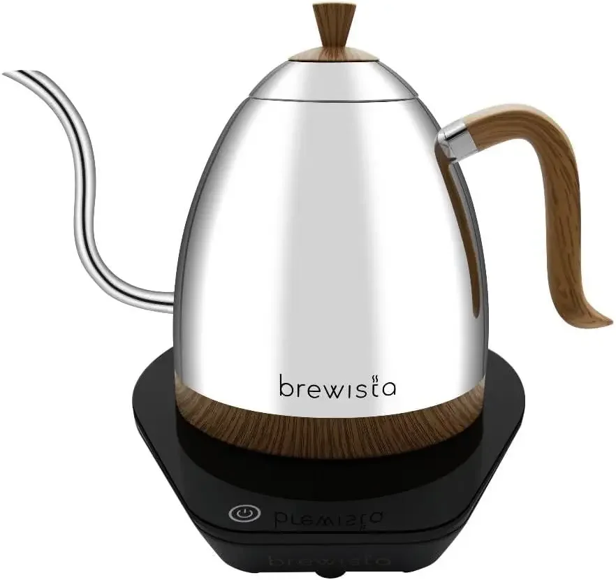 Artisan Electric Gooseneck Kettle, Water Boiler with LCD Panel, Precise Temperature Control, Fast Boiling and Keep Warm Settings