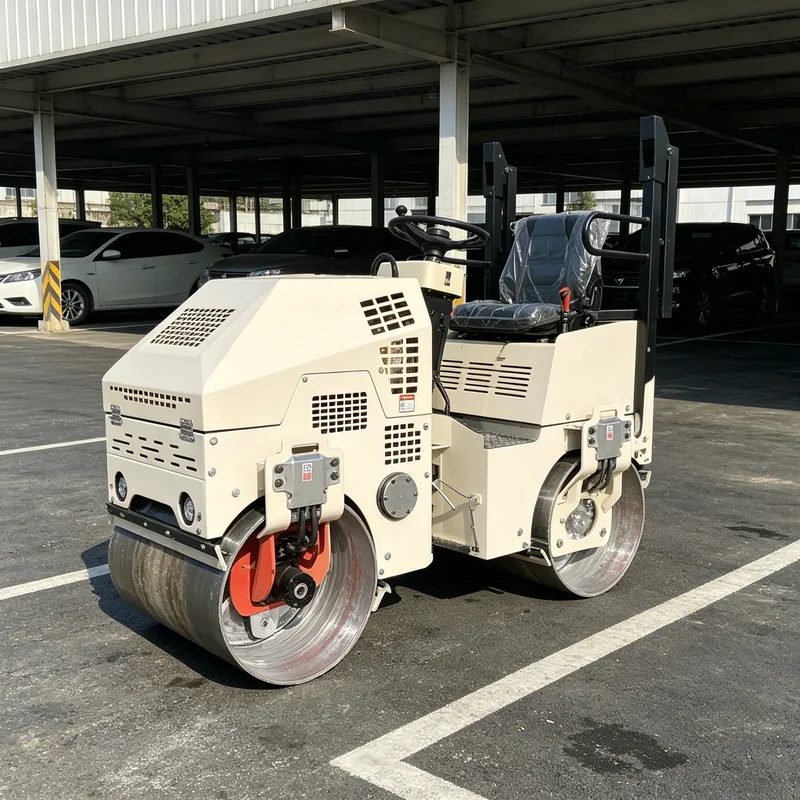 Customized Wheel Vibrating Drum Road Roller & Hydraulic Road Roller, hydraulic steering for complex road construction terrain
