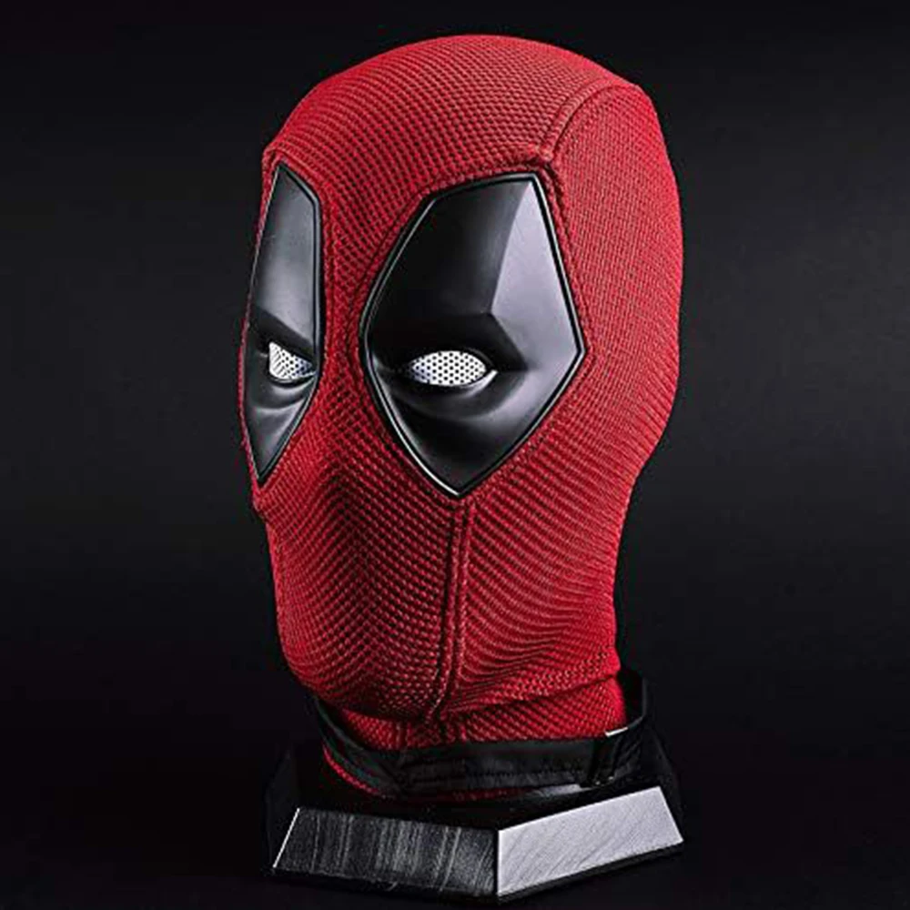 Cosplay Mask Nico Shuai Dragon Cover Knitted Cotton Mesh Helmet Film Deadpool Halloween Party Carnival Costume Prop Boy Gift