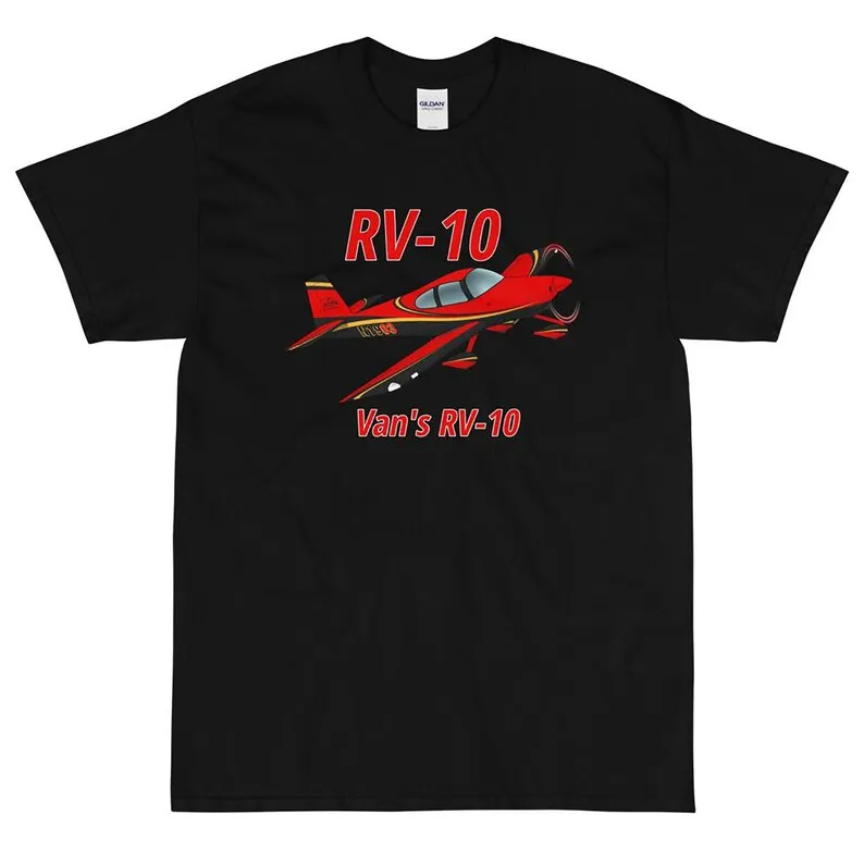 Van's RV-10 Custom Airplane T-Shirt Personalized w your