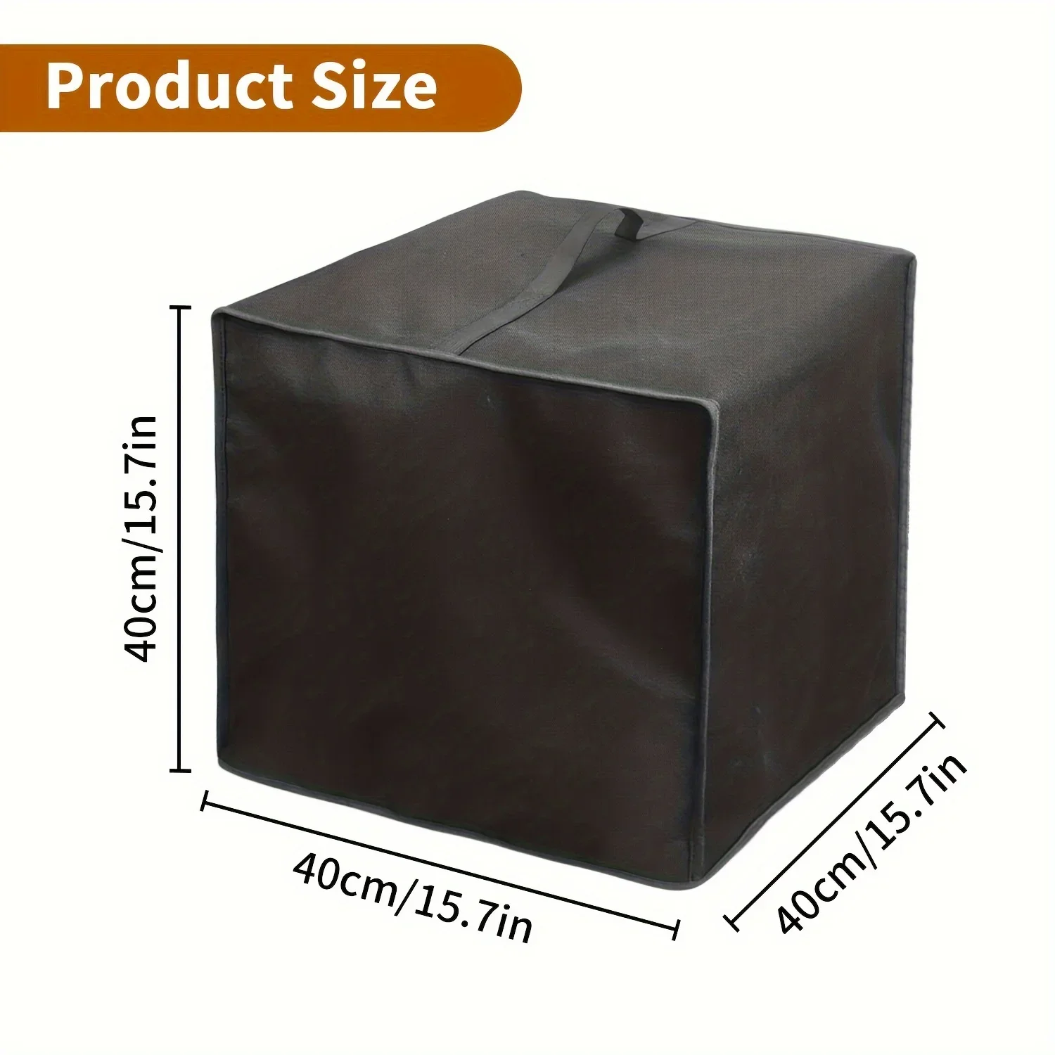 Durable Nylon Coffee Maker Cover - Dustproof & Washable, Non-Waterproof