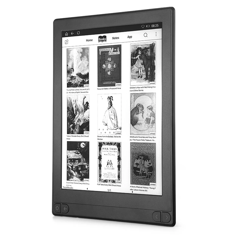 

T103 Reliable Android Ebook Reader With 1200*1600 Big Eink Screen Smart Reading 10.3inch Black Wifi Ereader