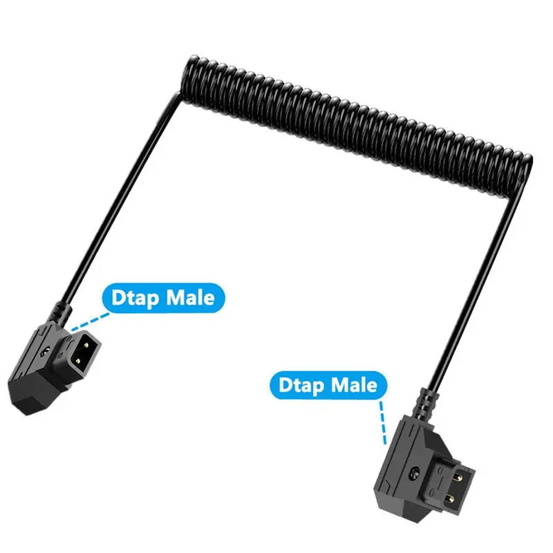 D-TAP Dual Head Adapter Cable B-Type Antong V-Port Camera Accessories Adapter Cable 12V-24V High Current V-Port