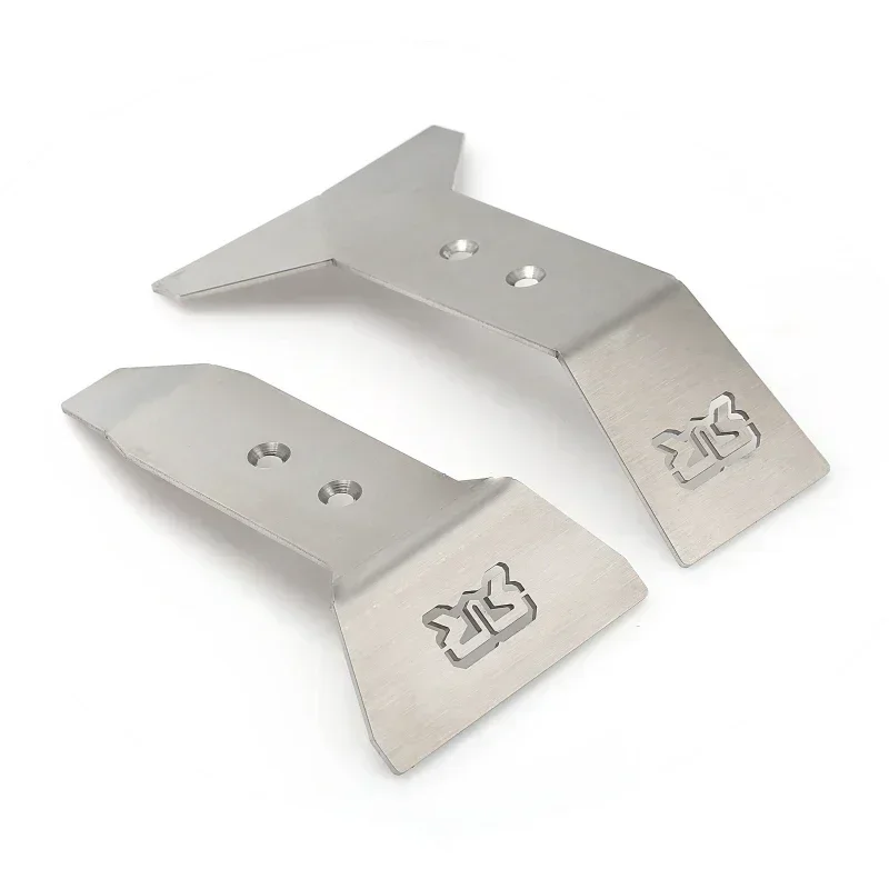 Telaio in acciaio inossidabile RC Auto da corsa Armatura per Arrma 1/8 Nero 6S Big Rock AR106017 RC Auto Aggiornamenti Parti