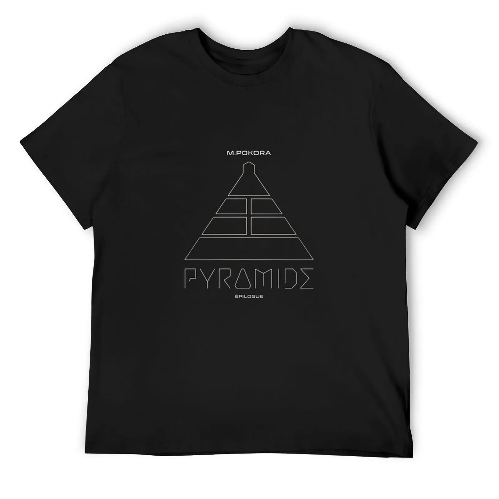 M Pokora Pyramid T-Shirt essential t shirt oversized t shirts for men