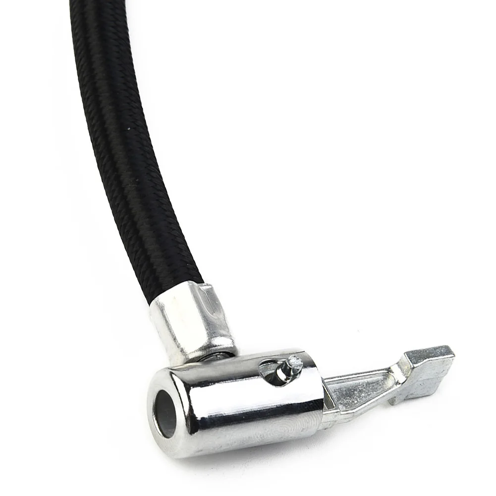 

Шланг для накачивания автомобильных шин, резиновые инструменты для ремонта шин, адаптер для трубки, 10 см, насос для накачивания воздуха, тканевый удлинительный шланг, 2 шт.