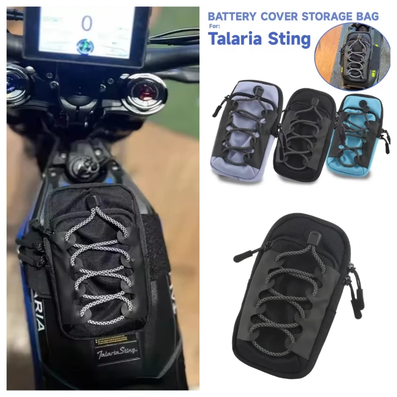 Battery Cover Bag For Talaria Sting STING R MX4 X3 2023 Segway Enduro, Mobile Phone Storage Bag, Motorcycle Accessories