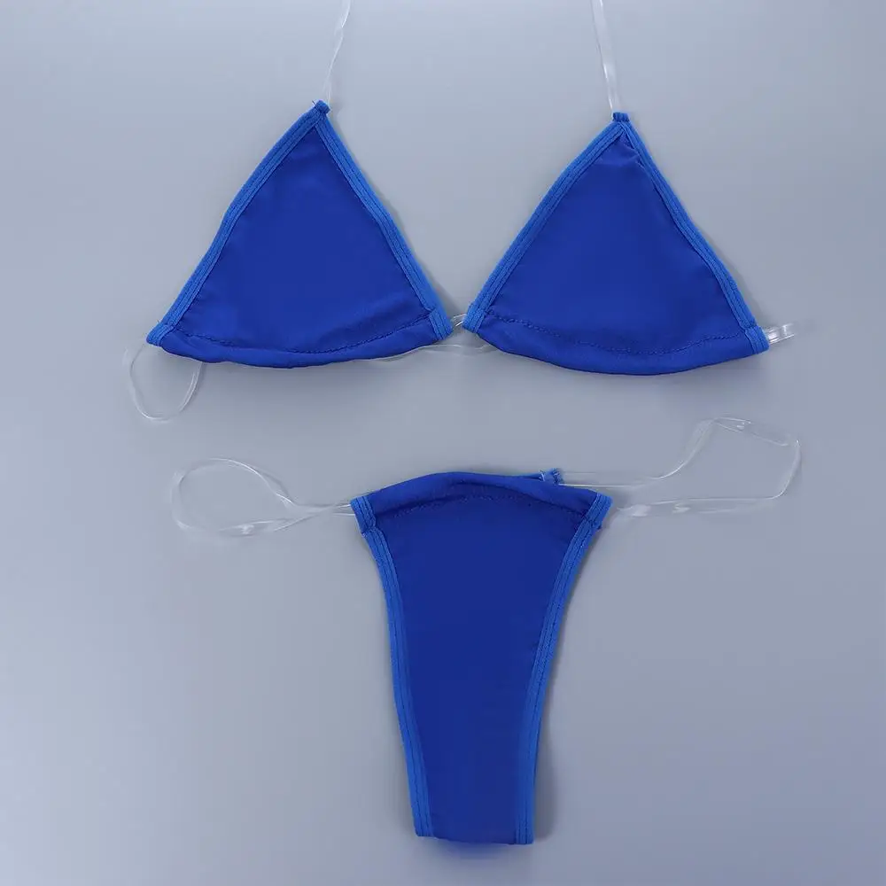 Bra Brief Sets Bralette Transparent Strap Swimming Pants Women Intimates Beachwear Women Bra Sets Swimsuit Suit Bikini