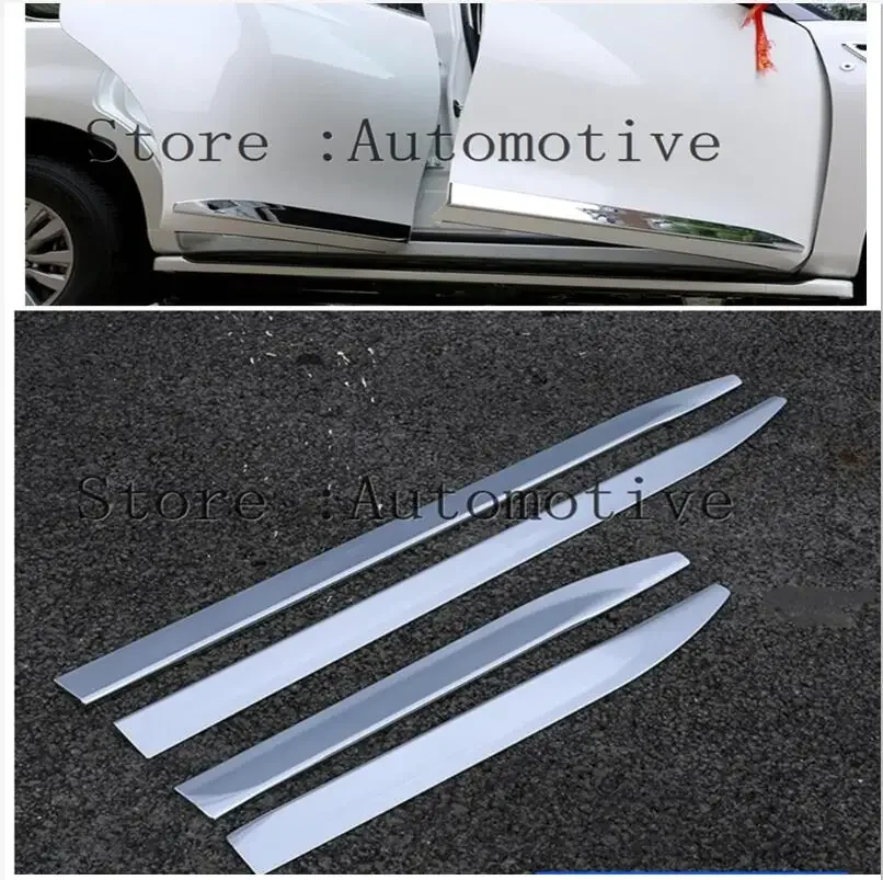 

For Nissan PATROL Y62 2010-2018 for Infiniti QX56 QX80 ABS Chrome Door Body Mouldings Protection Liner Garnish Cover Trims