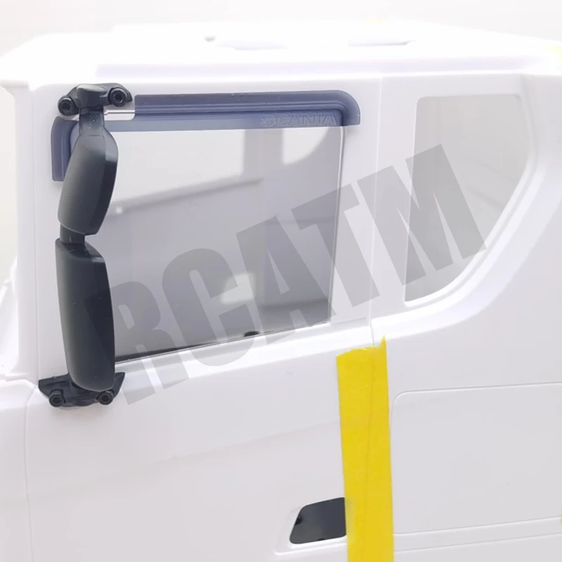 Car Window Rain Shield for 1/14 Tamiya RC Truck Trailer Scania 770s 56368 DIY Parts