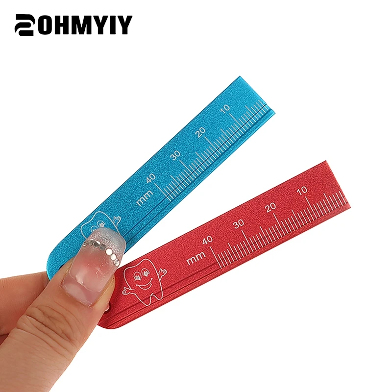 Aluminium Dental Endo Rulers High Quality Span Measure Scale Endodontic Finger Rulers Dentist Tools Materials