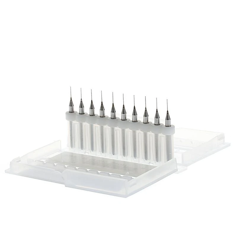 

X37e Новый 10pc 0,4 мм наконечник 1/8 "Спираль -спиральная флейта вольфрама