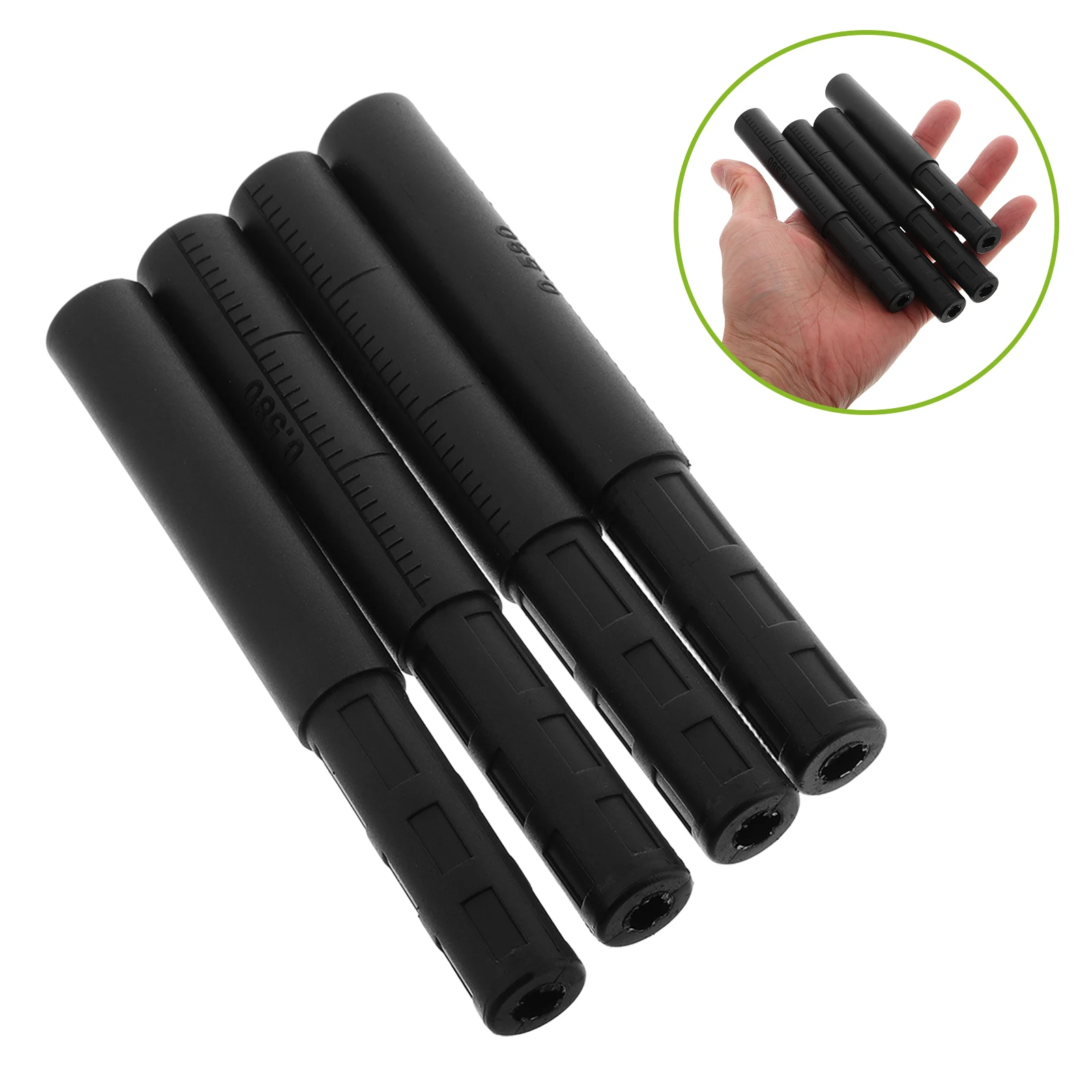 

4pcs Golf Club Stick Kit Carbon Fiber Lightweight Durable Improve Swing Distance Flexibility Putter Extension Rod Accessories