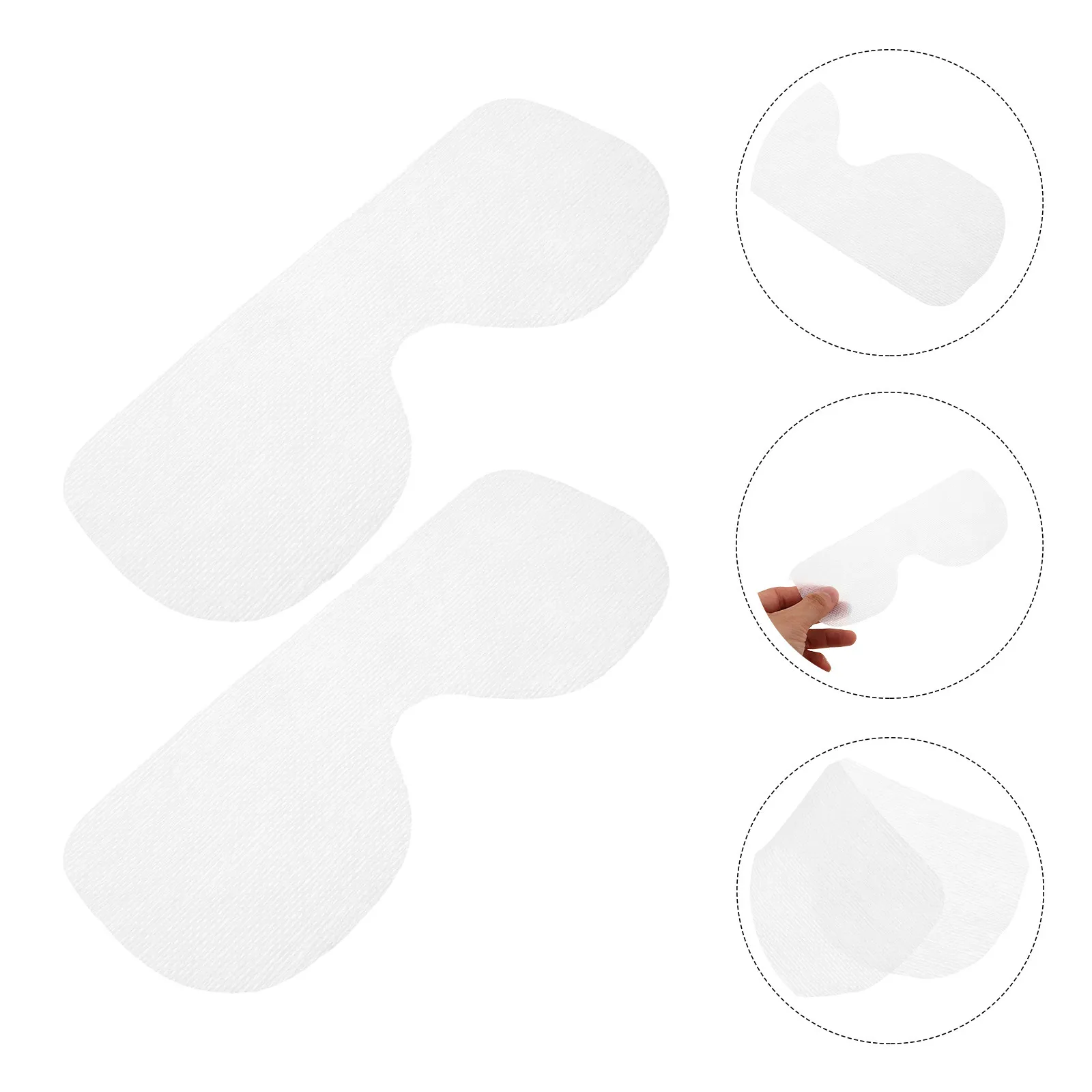 

600 шт. ультратонких одноразовых патчей для глаз из нетканого материала, увлажняющие, успокаивающие, для ухода за кожей вокруг глаз, для салонов красоты