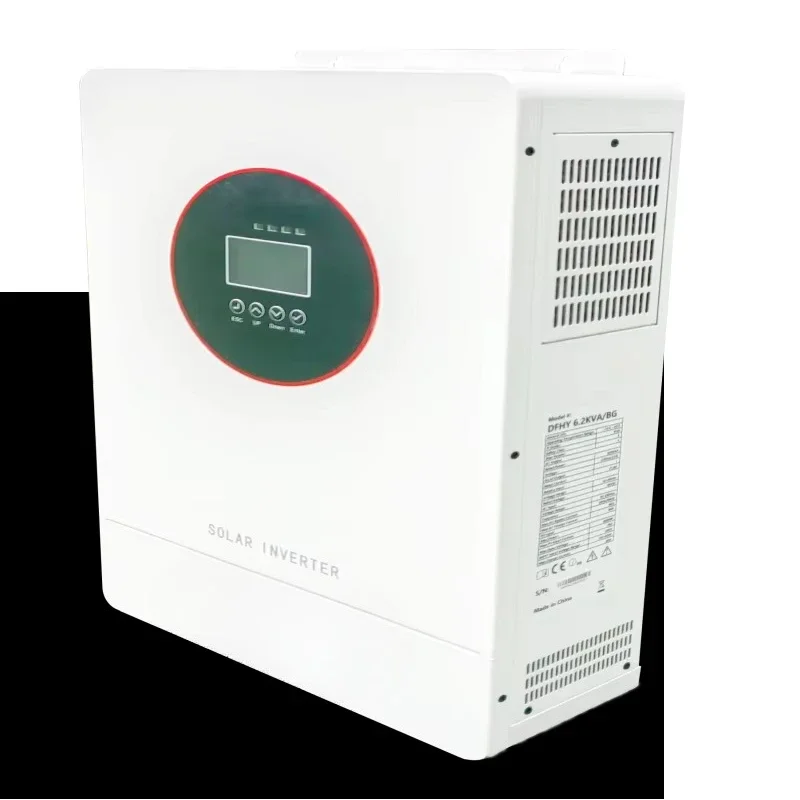 Home Solar Hybrid Grid Inverter 5KW Three Phase Single Purer Sine Wave 98% Efficiency