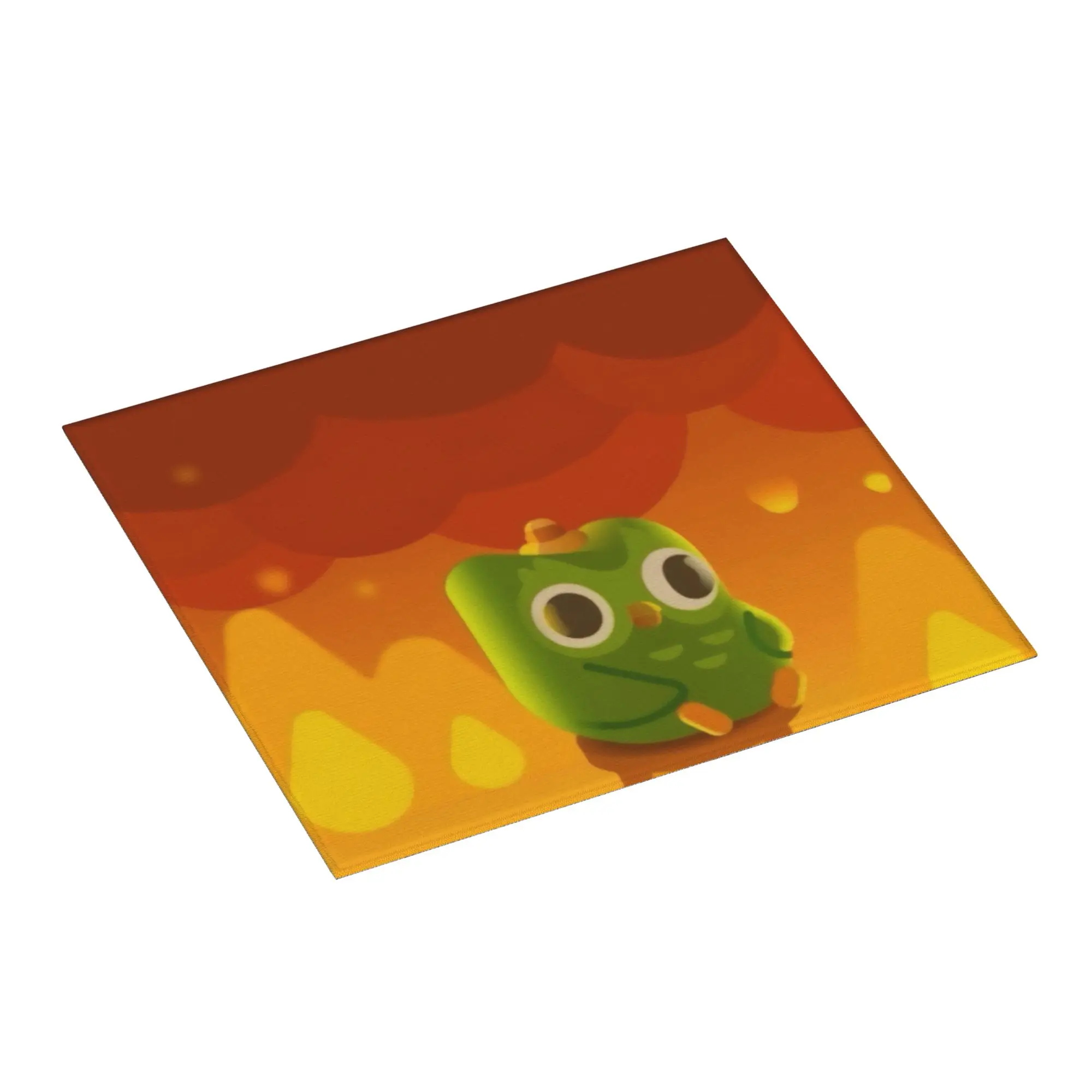 Drying Mat For Kitchen Duolingos Owl Duo Time To Practice Barware Tableware Oil Proof Reusable  Washable Kitchen Sink Drying Pad