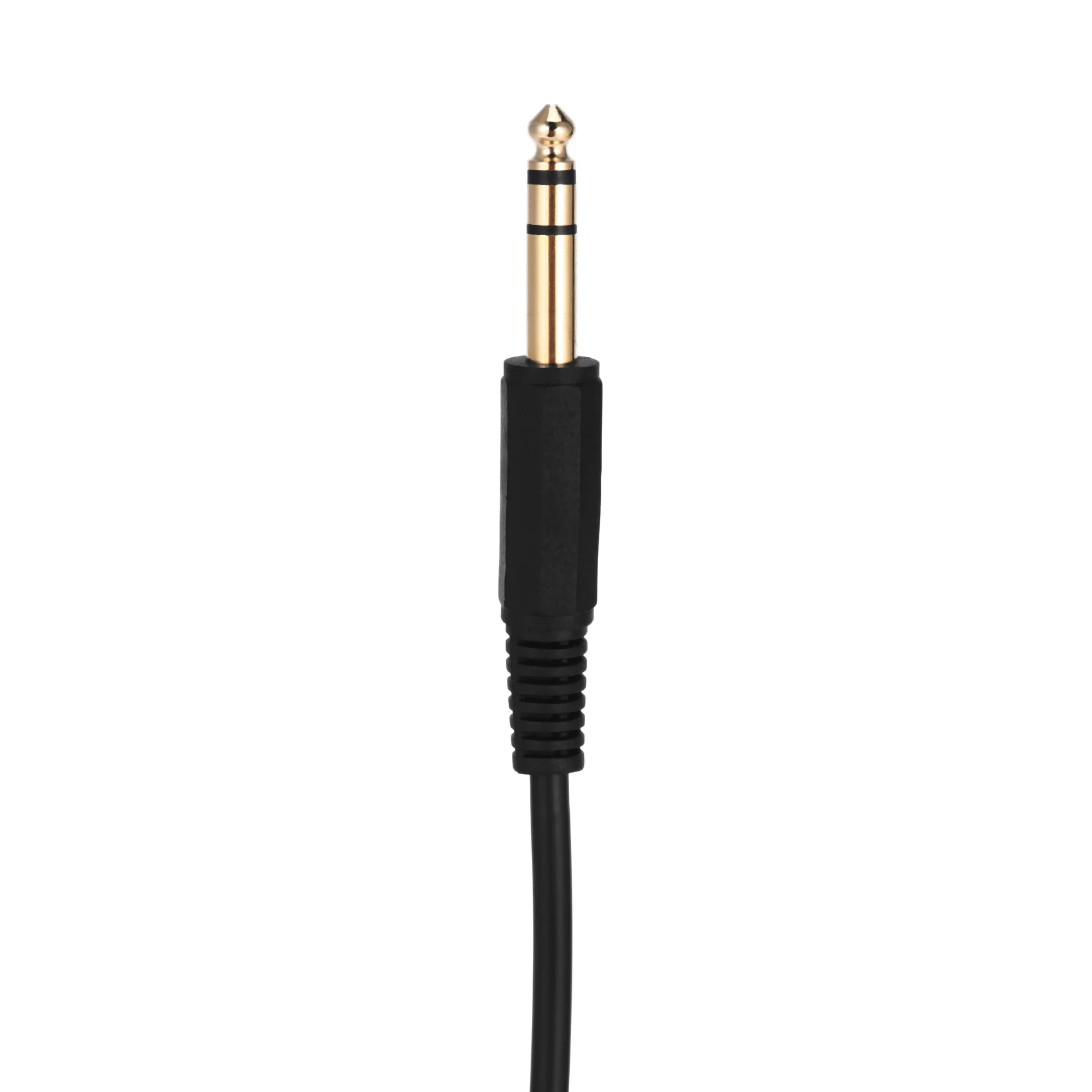 

2X 6.35Mm(1/4Inch) Stereo Plug Male To 6.35Mm(1/4Inch) Female Cable, Gold Plated Audio Cable Stereo Cord,(1.8 M)