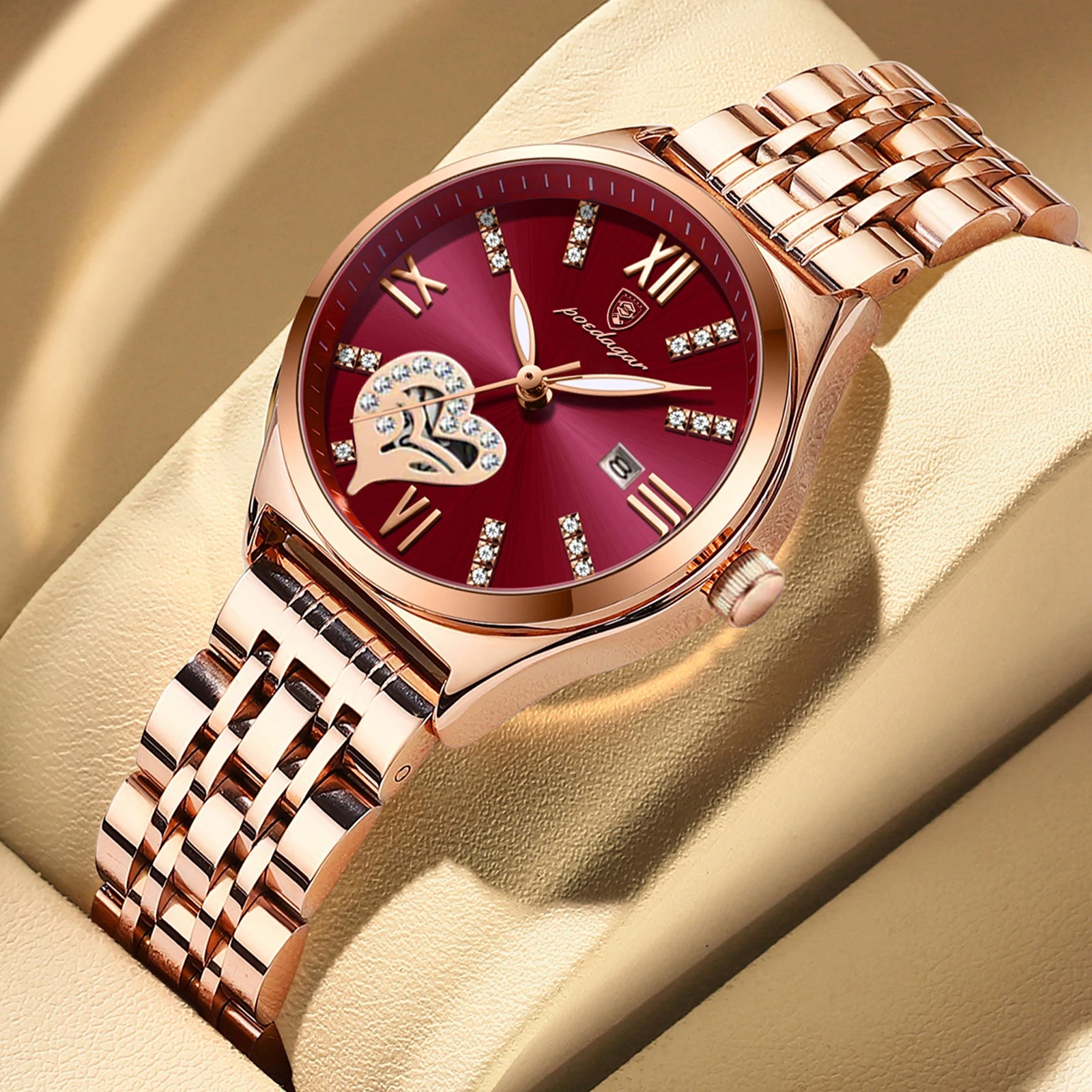 Women's Exquisite Luxury Waterproof Luminous Date Watch