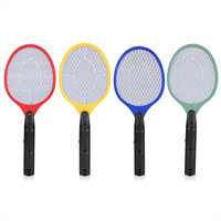 Electric Fly Swatter Cordless Battery Power Electric Fly Mosquito Swatter Bug Zapper Racket Insects Killer