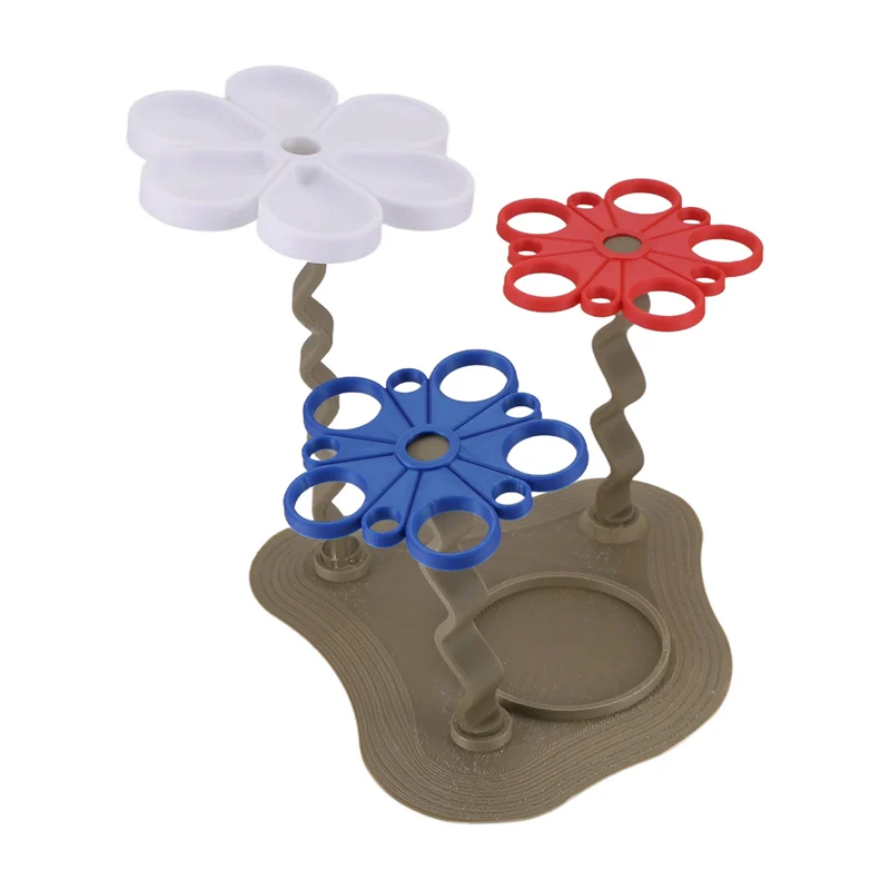 مدير طلاء الزهور حل تنظيف فرشاة للفنانين ، ويشمل حامل فرشاة ، رفيقك الفني