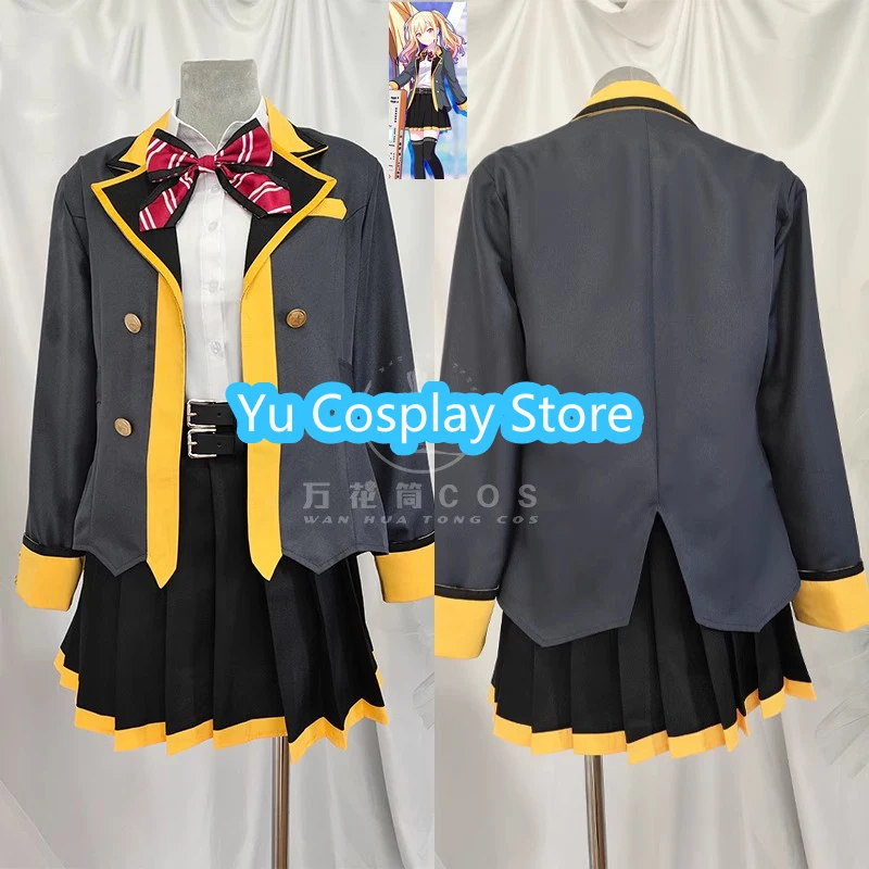 Tenma Saki Cosplay Costumes Game Project Sekai Cosplay High School Uniforms Halloween Party Suit Custom Made