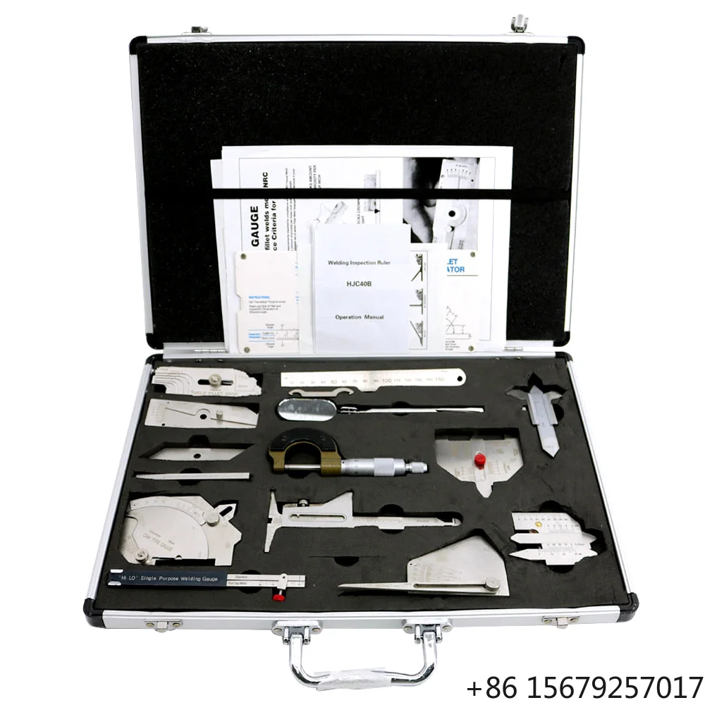 0-20Mm Vernier Digital Welding Gauge for Angle Measureent Weld Seam Gauge