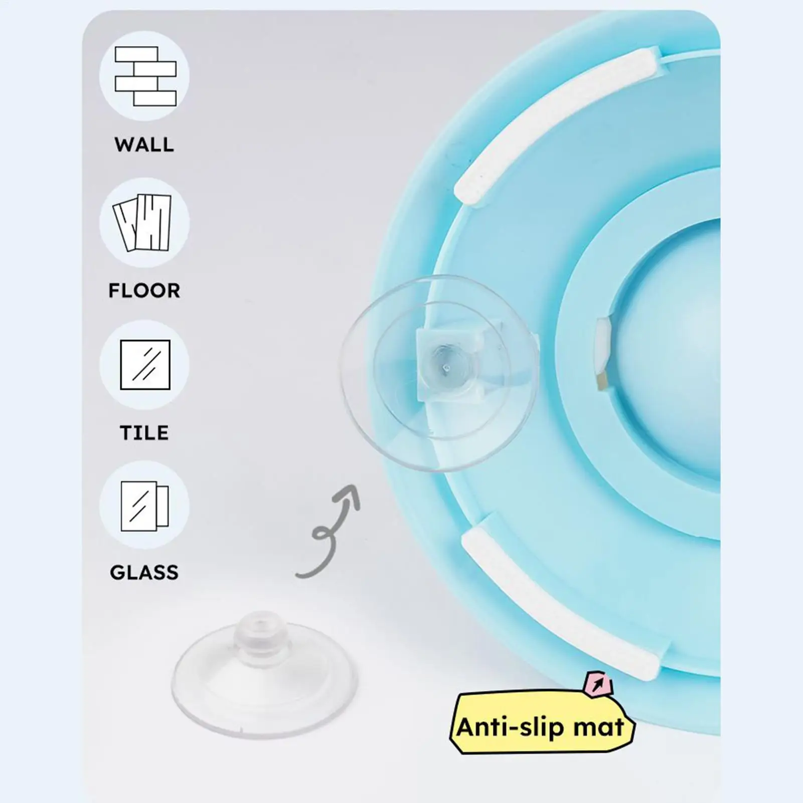 حصيرة لعق الحيوانات الأليفة، طبق لعق الزبادي، وحدة تغذية بطيئة للكلاب والقطط - وعاء الوجبات الخفيفة التفاعلي، يعزز صحة الأسنان، سجادات لعق الحيوانات الأليفة
