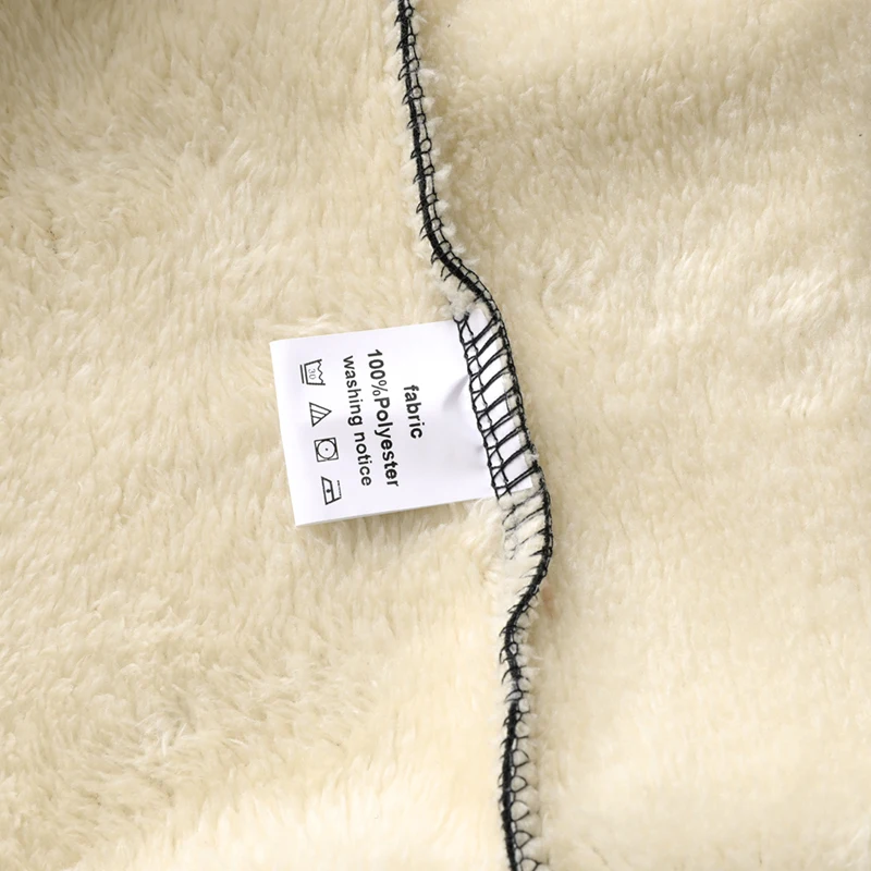 الشتاء الرجال سستة سترة عارضة الرياضة طويلة الأكمام بلوزات مقنعين معطف دافئ يندبروف هوديس سترة الوزن الثقيل #3