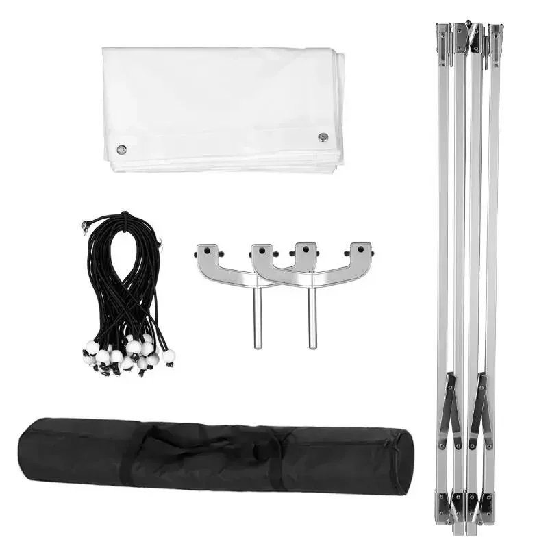 Cheap And Fine 3.6x3.6m Butterfly Light Modifier Large Sun Scrim White Diffuser For Film Crew Large Advertisement PhotographyHot