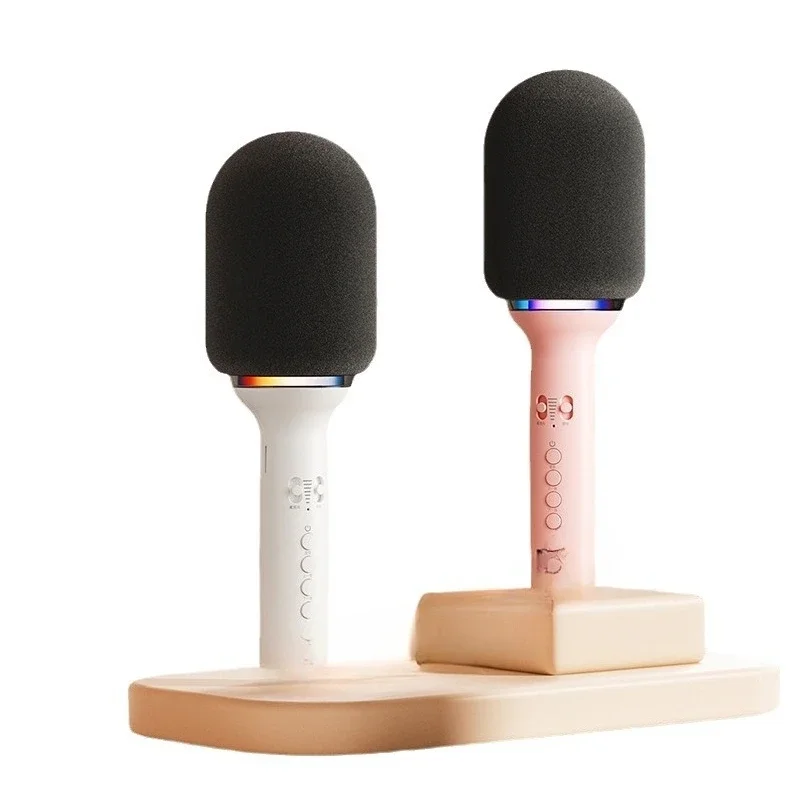 

Integrated microphone mobile phone, wireless Bluetooth family national KTV sound card audio microphone