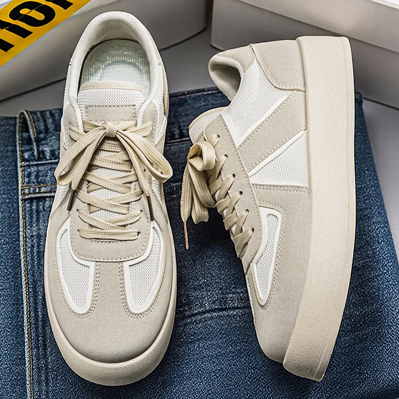 

Men's Anti-slip Flat Men's Shoes Casual Shoes New Fashion Lightweight Casual Outdoor Walking Shoes Sneakers Zapatillas Yuyin