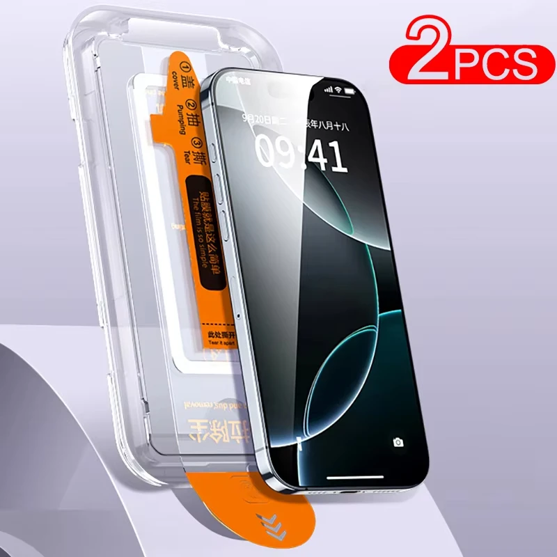 

1-2pcs Oleophobic Coating Screen Protector For Xiaomi 15T 15T Pro Mi15T Mi 15TPro Full Cover 9H HD Film Dust Free Tempered Glass