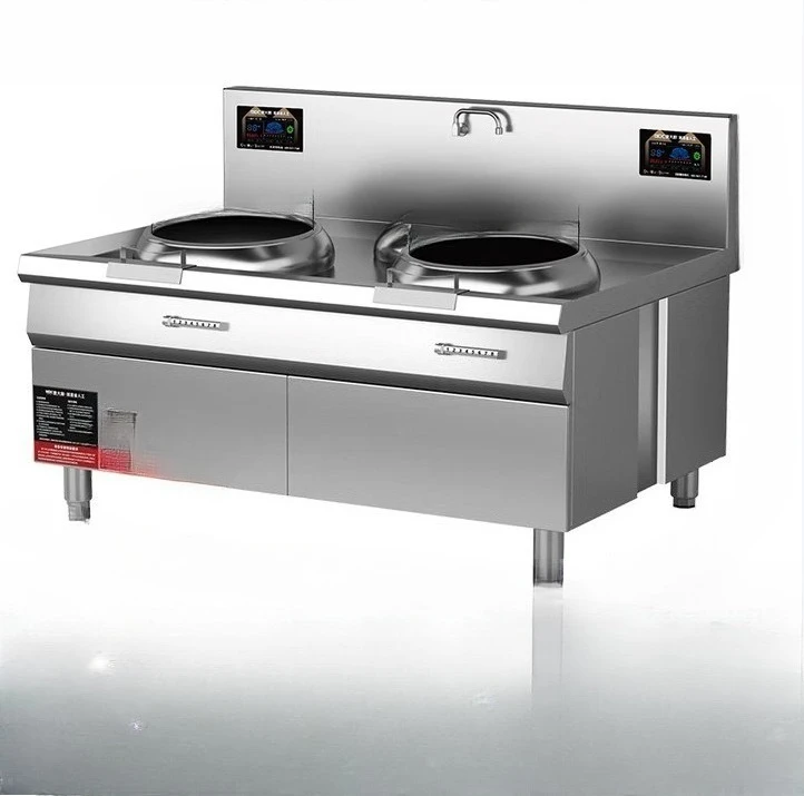 

Induction cooker high power 15KW electric frying hotel concave electromagnetic single head electric