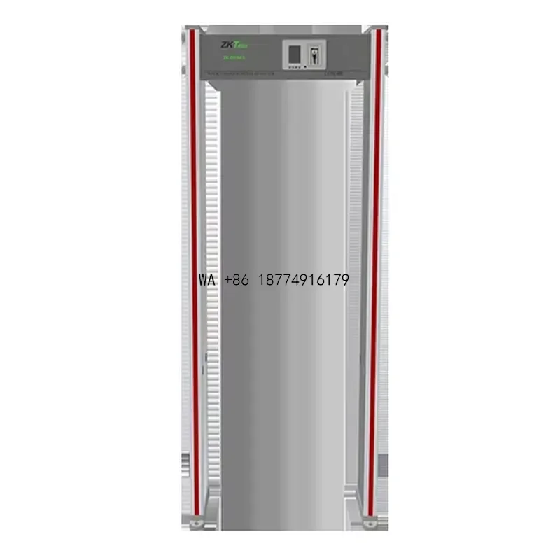wmwmnuHigh-Precision Intelligent Door Anti-Theft Security Metal Detector Door Frame Body Scanner ZK-D1065 Walk Through MetalOEM