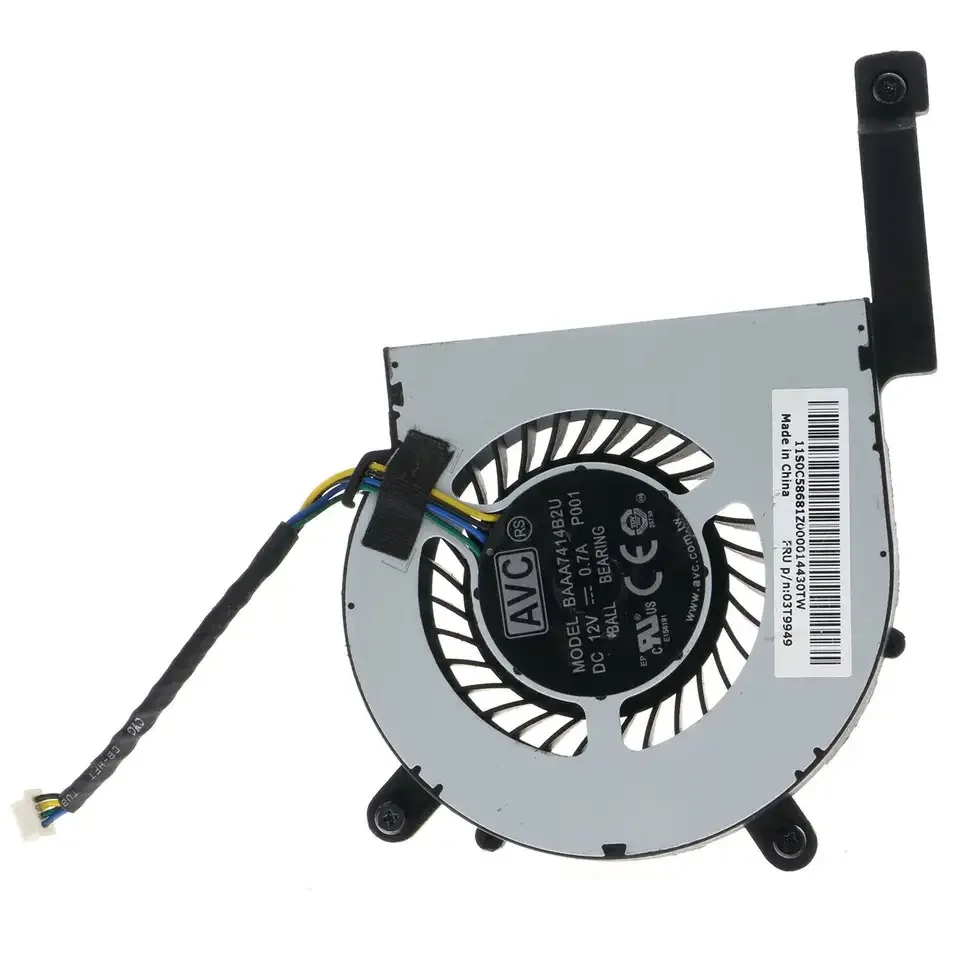 CPU Cooling Fan For Lenovo ThinkCentre M73 M83 M93 M93p M4500q Original used 03T9949