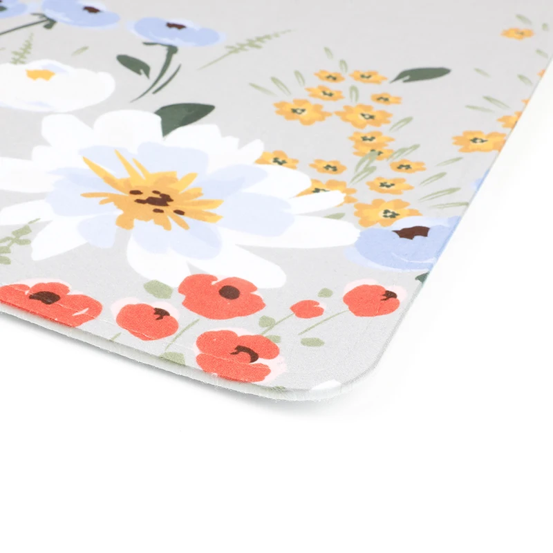 Flower  Mouse Pad, Non-Slip Rubber Base Long Computer Keyboard Mouse Mat for  Office Work ,Home Computer Gaming Pad 90x40cm