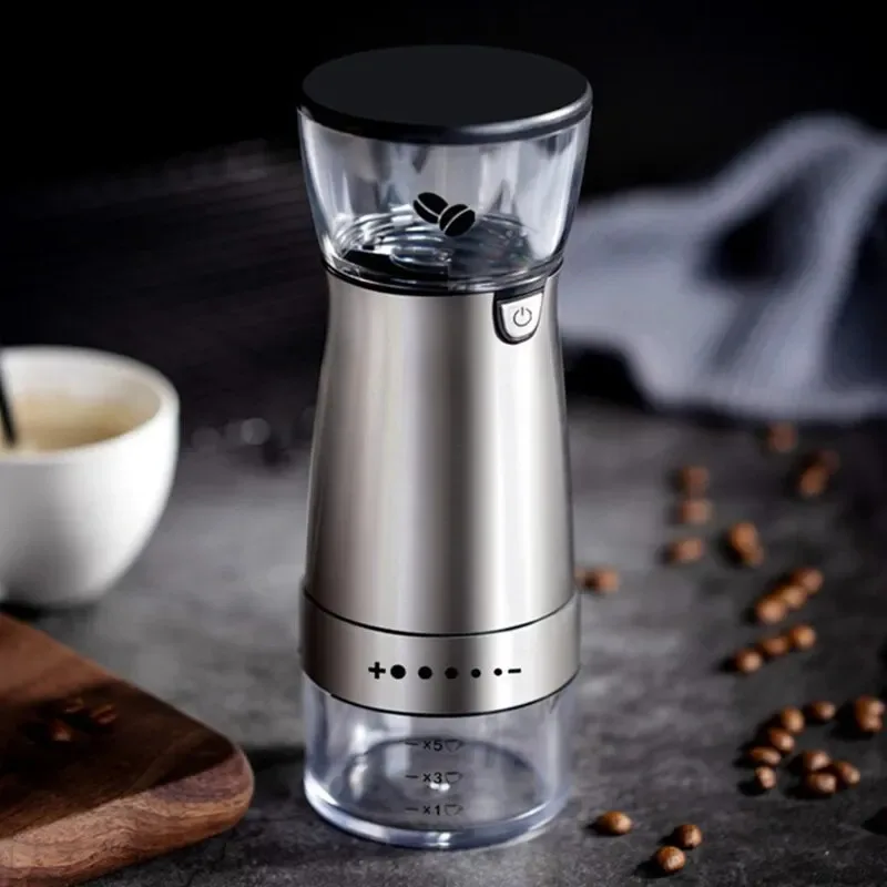 

New Upgrade Portable Electric Coffee Grinder TYPE-C USB Charge Profession Ceramics Core Coffee Beans Grinder