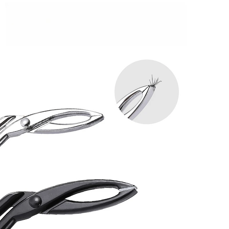 แหนบถอนขนคิ้วแบบกรรไกร แหนบปลายแบน แหนบปลายเฉียง แหนบสแตนเลส แหนบปลายเฉียงสำหรับถอนขนคิ้ว