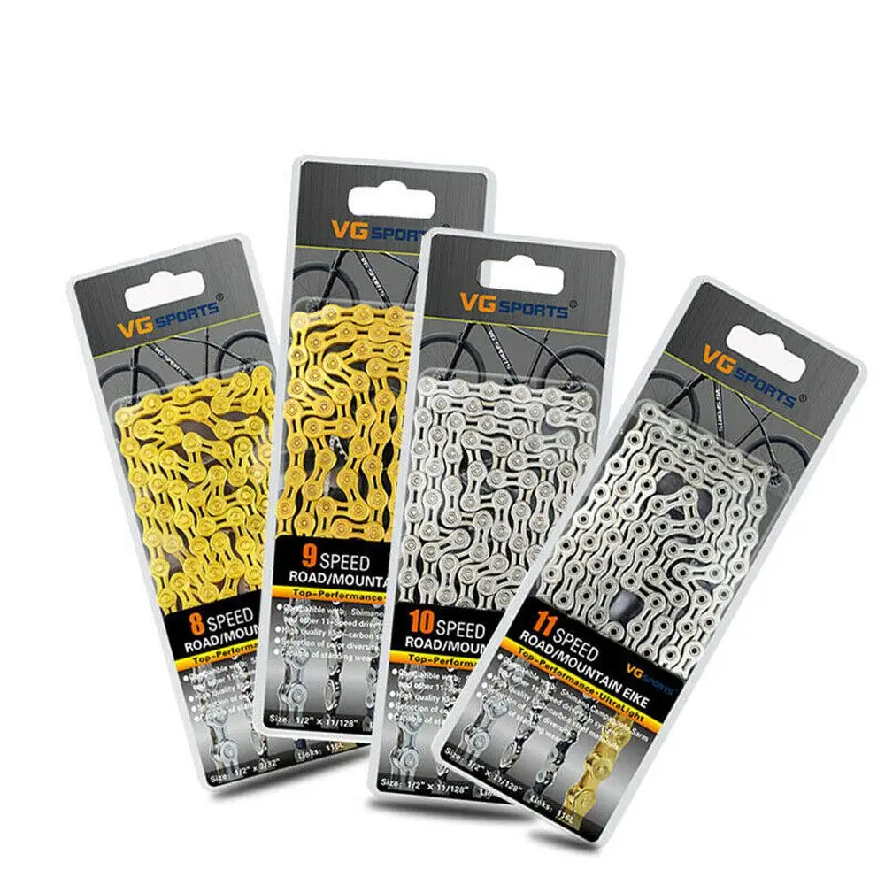 

Cycle 8/9/10 11 speed Cycling Half Hollow Chain Mountain Bike Bicycle Chains Bicycle Accessories Bicycle Parts Bike Chains