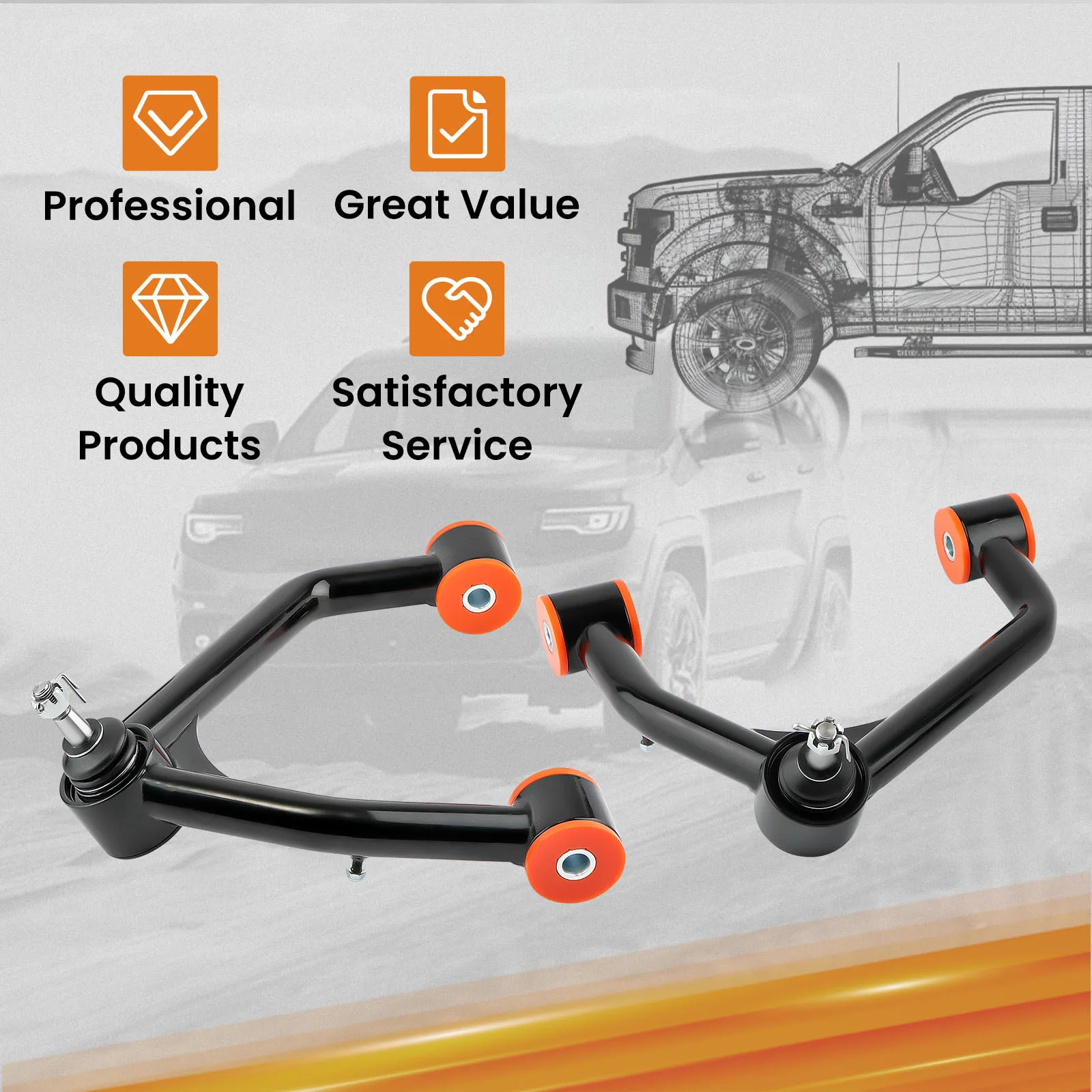 Upper Control Arm Lifts 2-4\