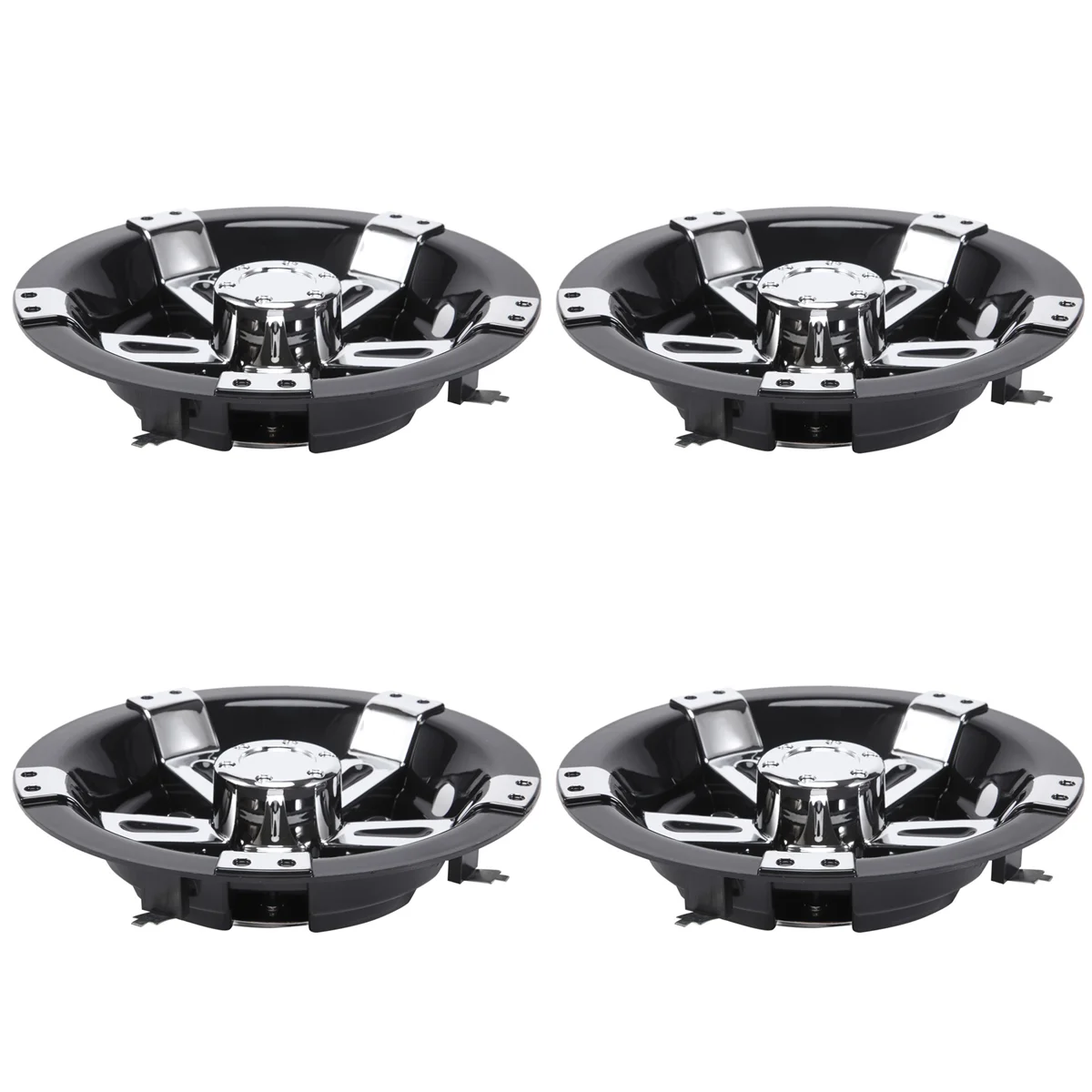 4Pcs 8Inch Golf Cart Wheel Cover, 5 Spoke Design Hub Cap for Golf Carts for Club Car, EZGO,