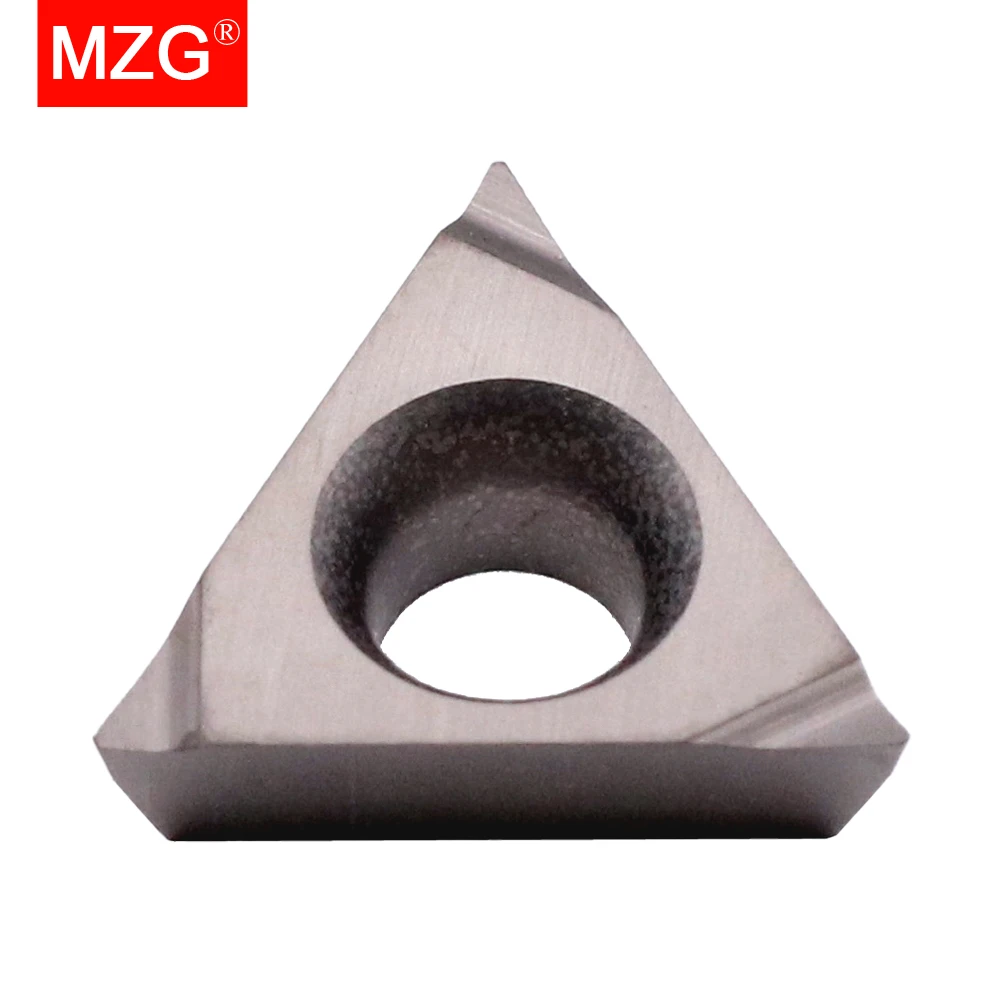 

MZG 10pcs CNC Turning Cutter TBGT 0601 01 02 04 Lathe Precision Hole Machining Processing Carbide Insert