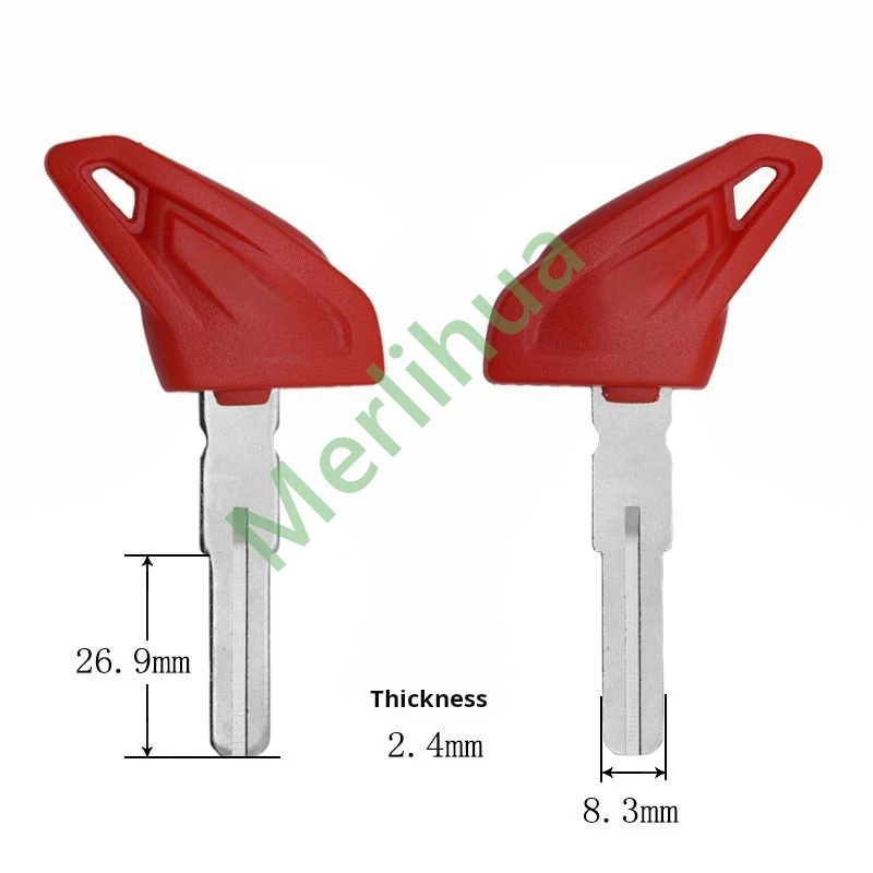 مفتاح الدراجة النارية، مناسب لـ: Ducati 400، 800، 1100، MTS950 جنين مفتاح الدراجة النارية (يمكن تثبيت الرقائق) #2