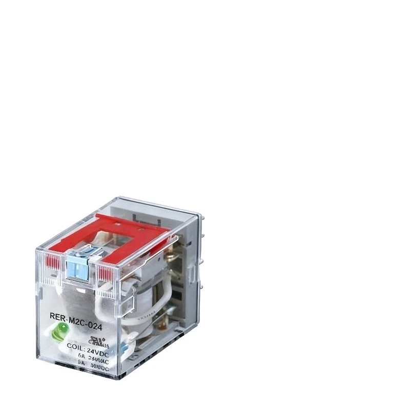 Relay RER-M2C-D24 Thin 24VAC 120V 230V 5A 8 pins