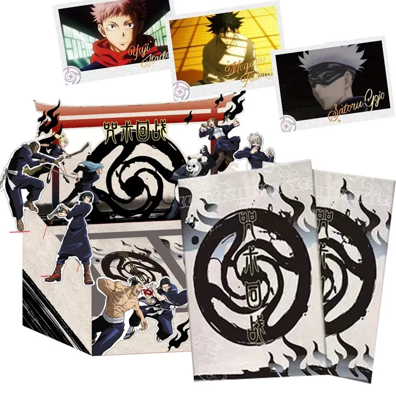 

Anime Jujutsu Kaisen Card Advanced Chapter Rare Cards Gojo Satoru Fushiguro Megumi Collection Cards Hobbies Gifts For Children