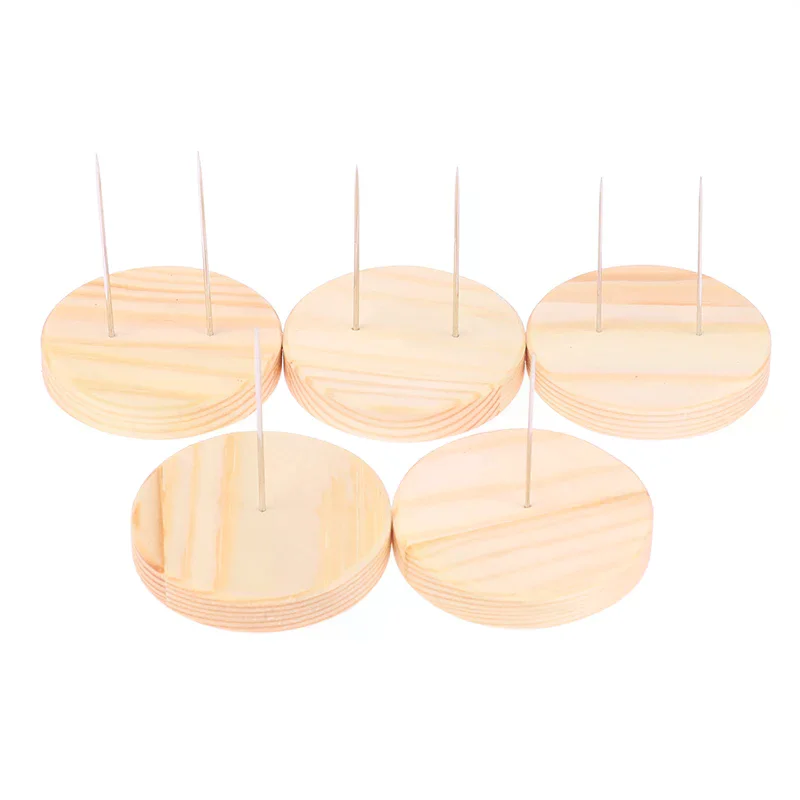 New 1PC Crochet Doll Base Display Rack Doll Base Doll Display Rack Showcase Crochet Doll Display Base Wooden Support Stand